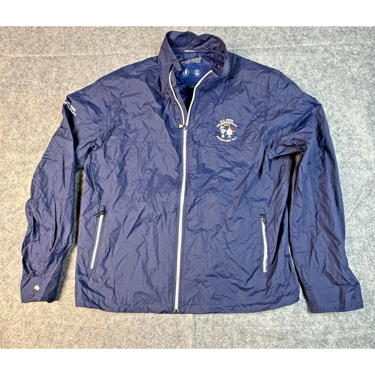 Vintage Us Open Marshall 2014 Golf Championship Pinehurst 2 Jacket Mens L